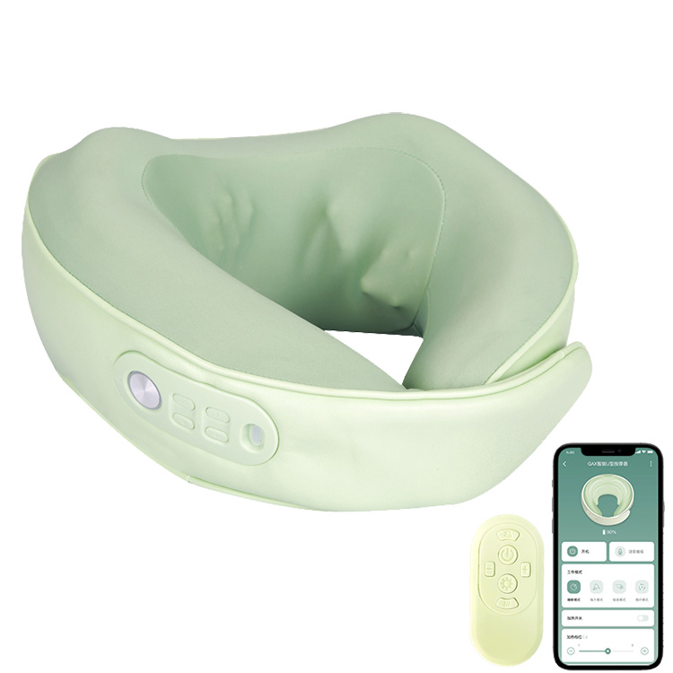 U Pillow Massage Muineál Múnlaithe Le Teas